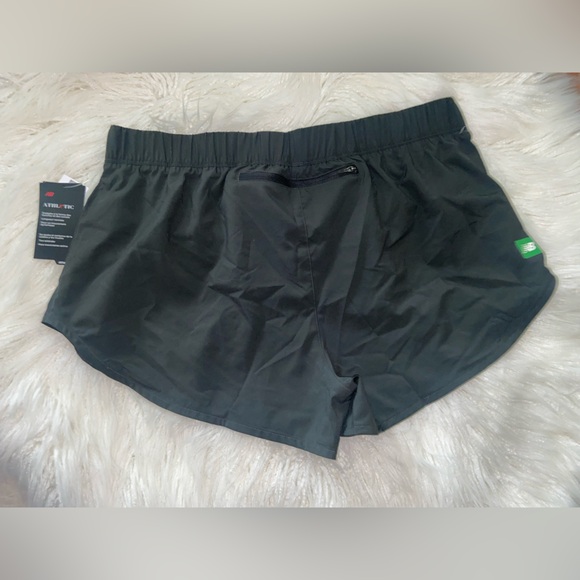 New Balance Dark Gray Men's Athletic Running Shorts - Picture 7 of 9